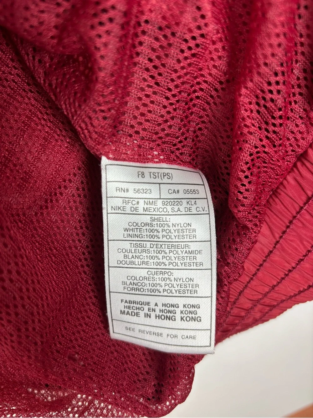 Vintage 90s Nike Team Alabama Crimson Tide Nylon Windbreaker zip Up Jacket Small